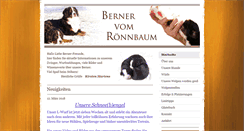 Desktop Screenshot of berner-vom-roennbaum.de