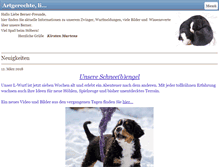 Tablet Screenshot of berner-vom-roennbaum.de